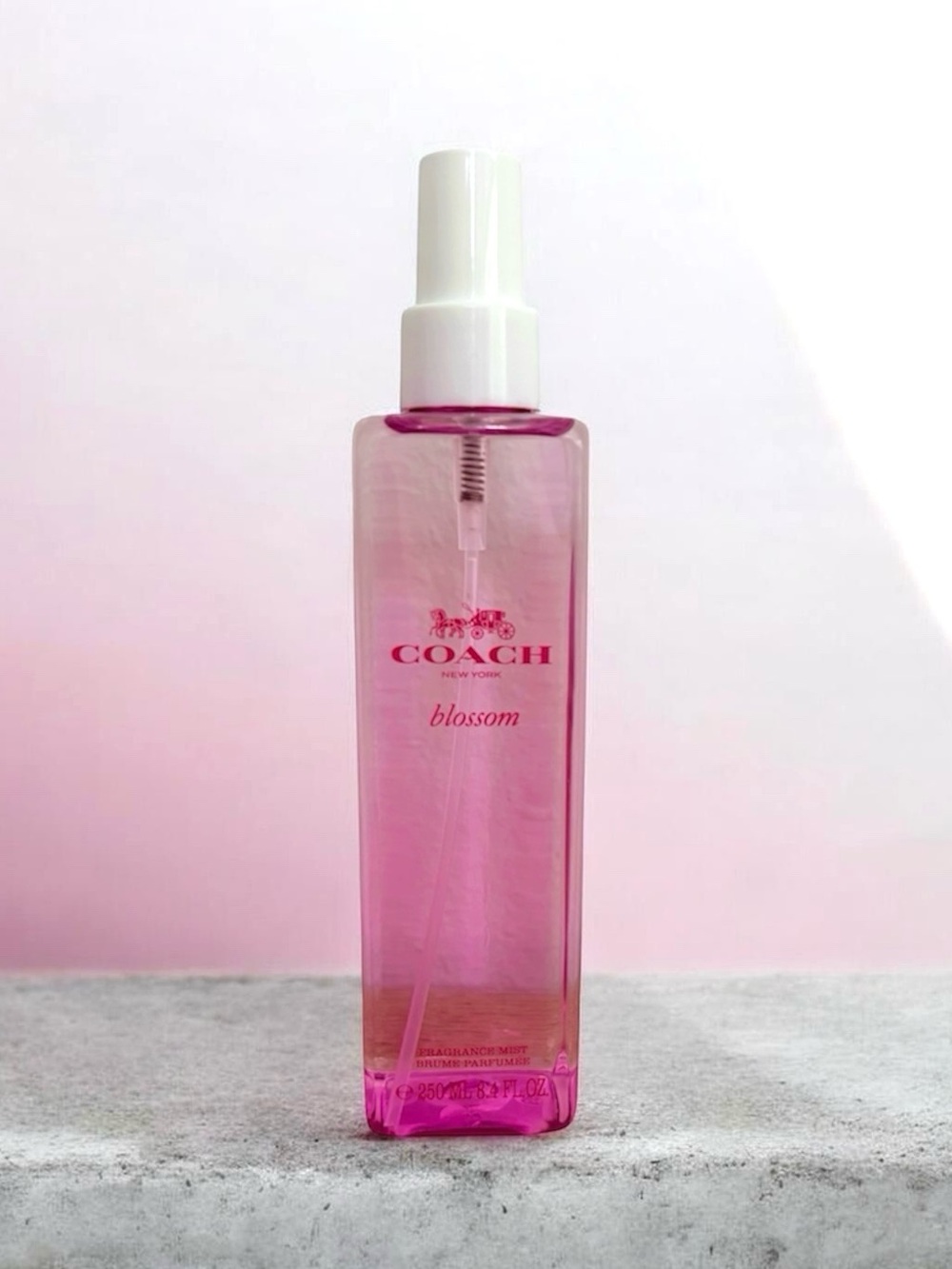 Coach Blossom Perfume Mist Spray Floral Strawberry Vanilla 8.4 oz 250 mL France